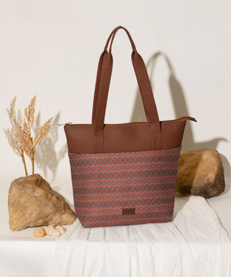 ZOUK Women Brown Tote