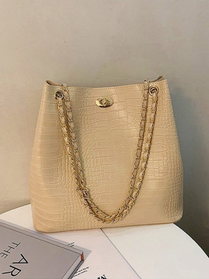 Fargo Women Beige Shoulder Bag
