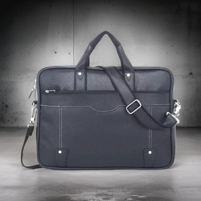 house of common Men & Women Black Messenger Bag