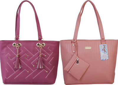 MSK Collection Women Pink, Pink Messenger Bag