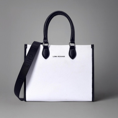 LINO PERROS Women White Tote