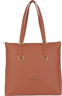 ENOKI Women Tan Satchel