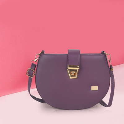 STARWINGS Purple Sling Bag Stylish Unique Design Crossbody Side Shoulder Sling Bag For Women