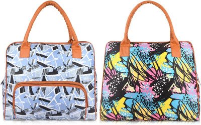 HBC Women Blue, Multicolor Shoulder Bag(Pack of: 2)