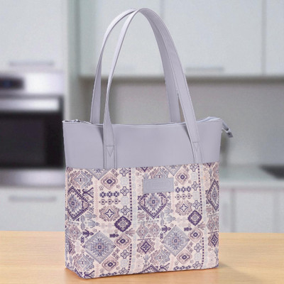 Parisal Women Grey, Multicolor Handbag