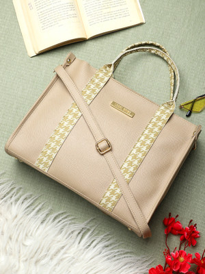 LEGAL BRIBE Women Beige Tote