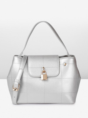 French Connection Women Silver Hand-held Bag