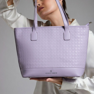 CUCKOOS LONDON Women Purple Tote