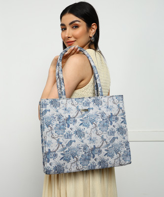 Lookout Fashion Women Blue Tote