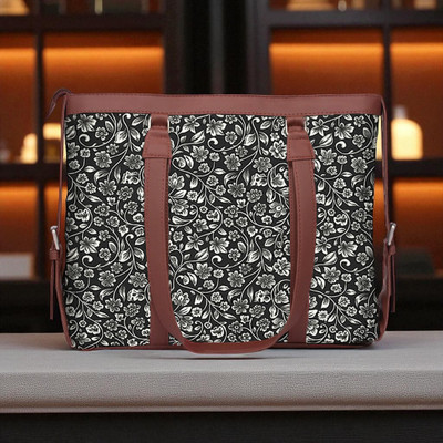 Parisal Women Brown, Black Handbag