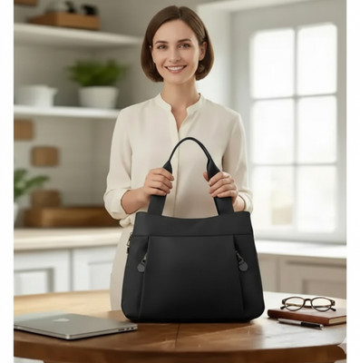 Reprox Women Black Handbag