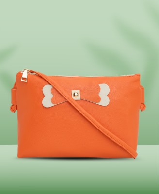 Mast & Harbour Women Orange Sling Bag