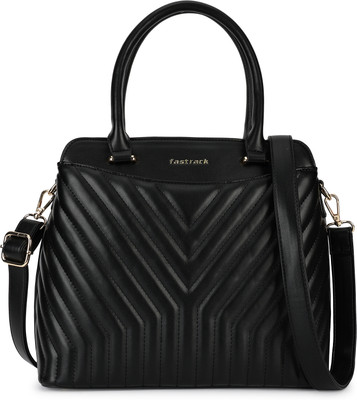 Fastrack Women Black Satchel