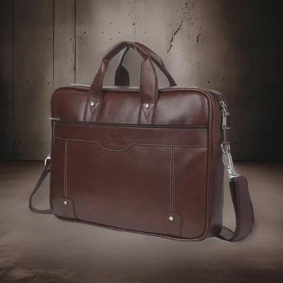 house of common Men & Women Brown Messenger Bag