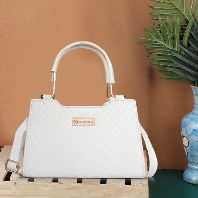 Golden Star White Sling Bag Trendy & Fancy Bags Shoulder Bags