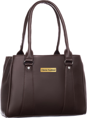 Clovia Fashion Brown Sling Bag PU Leather Brown Women Hand messenger Bag