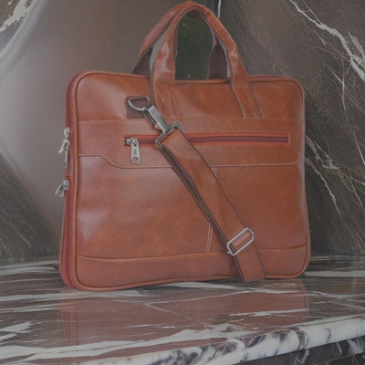 MAAYI Men & Women Tan Shoulder Bag