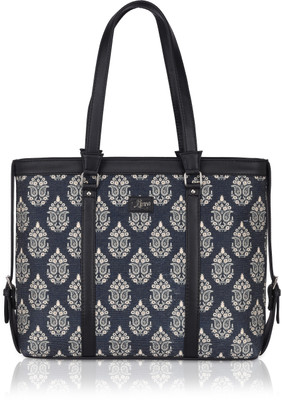 livro Women Blue, Black Tote