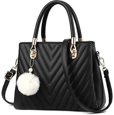 whitelifte Black Shoulder Bag NEW LESTEST SHOULDER AND LONG HANDBAG (BLACK)