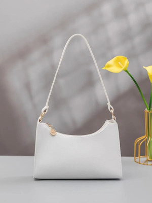 LIVE Women White Sling Bag