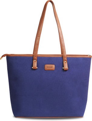 Womanix Women Blue, Tan Handbag