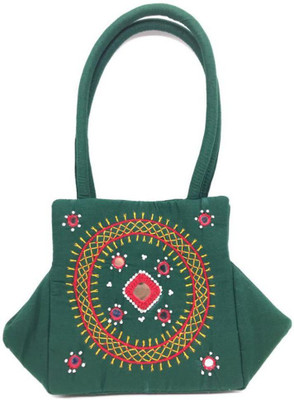 SriAoG Women Green Satchel