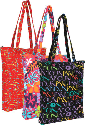 Anekaant Women Multicolor Shoulder Bag(Pack of: 3)