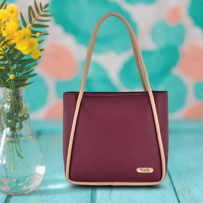 Krozilla Women Maroon Tote