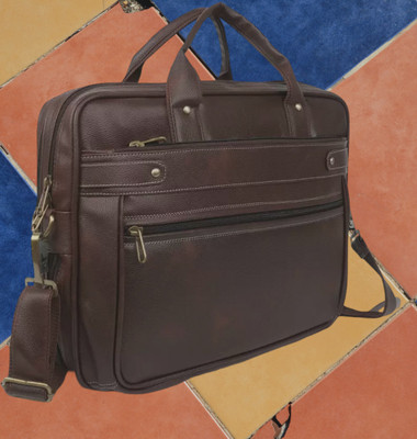 Shivra Men & Women Brown Messenger Bag