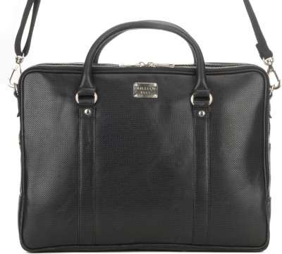 WILLIAM PAUL Men Black Messenger Bag