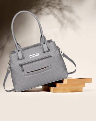 MOONSTAR BAGS Women Grey Handbag