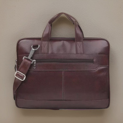 house of common Men & Women Brown Messenger Bag