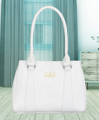 Perfect Choice Women White Handbag