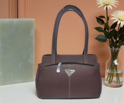Azed Women Brown Handbag