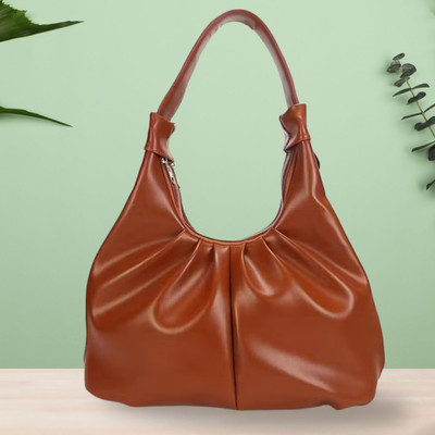 Dcozi Women Tan Shoulder Bag