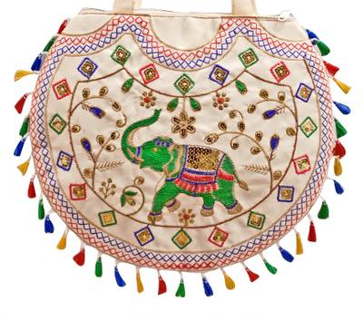 Clear Sling Bag Sling Bag With Gamthi Embroidery Work For Women