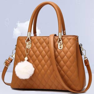 house of common Women Brown Handbag