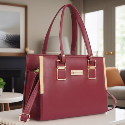 Golden Star Women Maroon Hobo