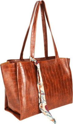 Enhance Craft Women Tan Messenger Bag