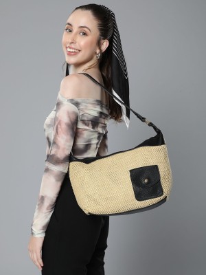 Mast & Harbour Women Beige Shoulder Bag