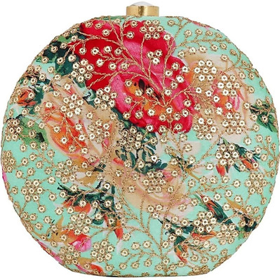 D'vine Luxe Party Multicolor  Clutch