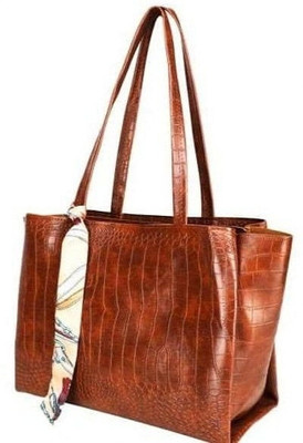 aesthetic Women Tan Tote