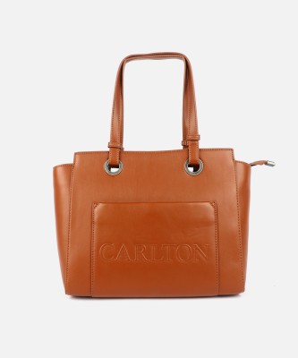 CARLTON LONDON Women Tan Hand-held Bag