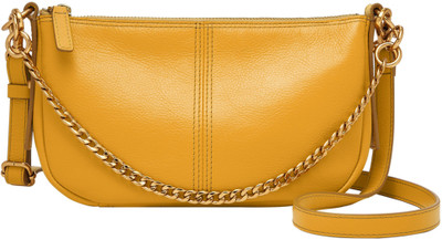 FOSSIL Yellow Shoulder Bag Jolie