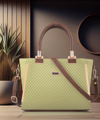 Fiesto fashion Women Green Hand-held Bag