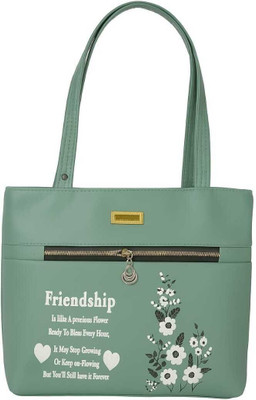 GUPTA TRADER Women Green Shoulder Bag