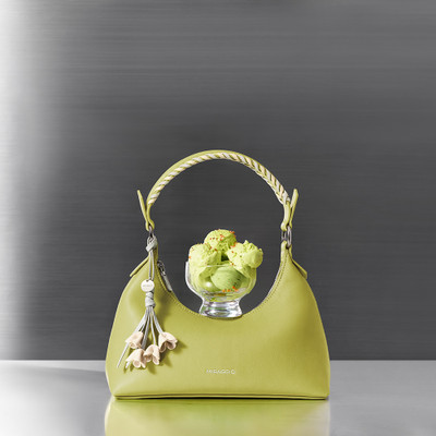 Miraggio Women Green Shoulder Bag