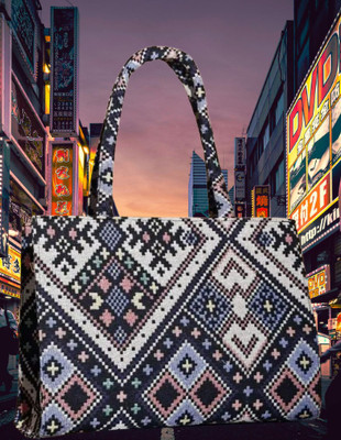 ARK FASHION Women Multicolor Tote