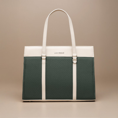 LINO PERROS Women Green Tote