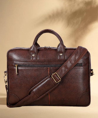 Hard Craft Men Brown Messenger Bag